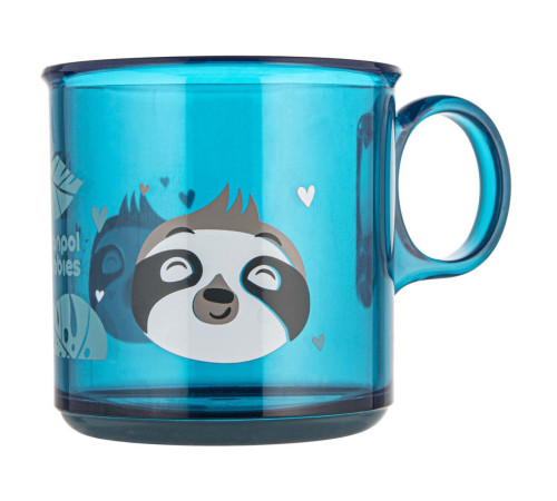 Canpol babies Кружка антипідслизгова EXOTIC ANIMALS, 170 мл - бірюзова