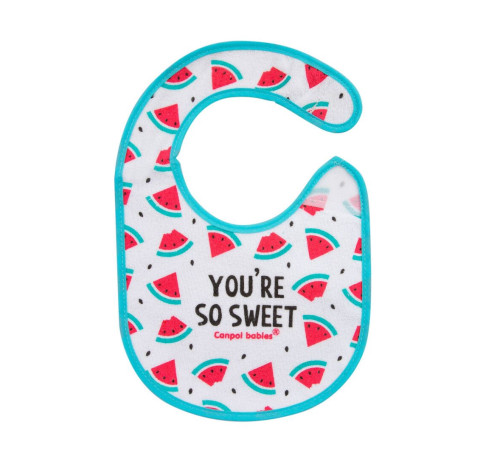 Canpol babies Слинявчик бавовняний So Cool - рожевий