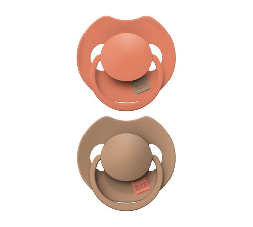 Пустушка силіконова динамічна LOVI Prime 6-18 міс 2 шт Granola/Orange