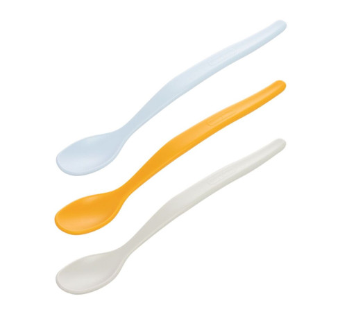 Canpol babies Перші ложечки для годування 3 шт. - блакитні