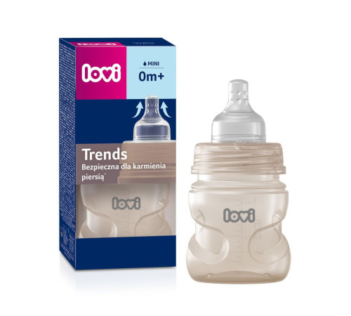 LOVI Пляшечка Trends 120 мл - бежева