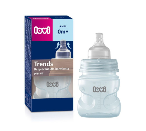 LOVI Пляшечка Trends 120 мл - зелена