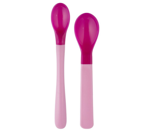 Магічні ложечки Canpol Babies термочутливі, 2 шт. - рожеві
