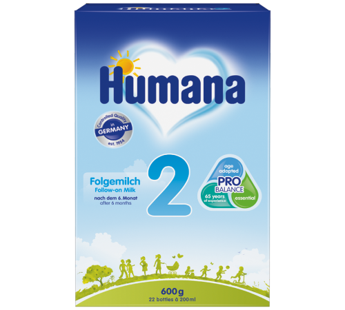 Humana 2, 600 г ( термін придатності 03.01.2026)