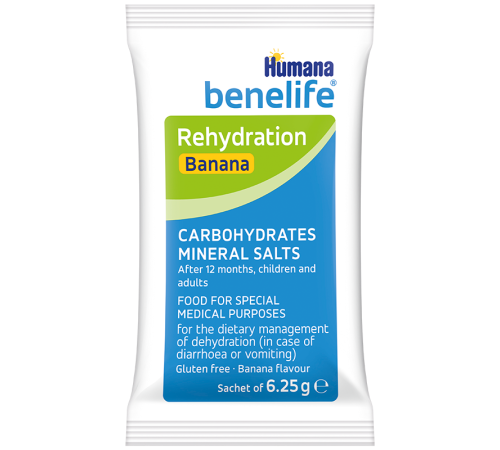 Хумана Бенелайф Регідрейшн (Хумана Електроліт) банан, 6,25 г
