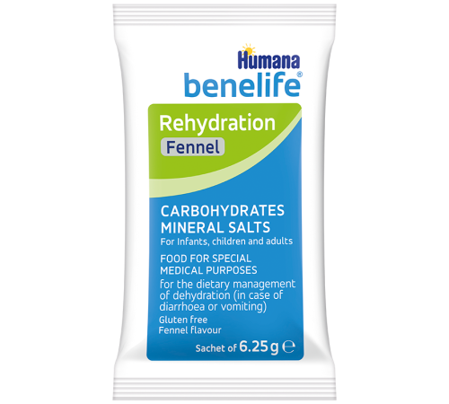 Хумана Бенелайф Регідрейшн (Хумана Електроліт) фенхель, 6,25 г