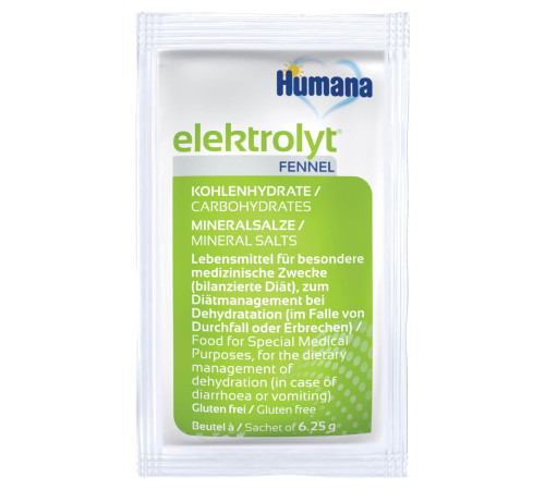 Humana Elektrolyt Фенхель, 6,25 г
