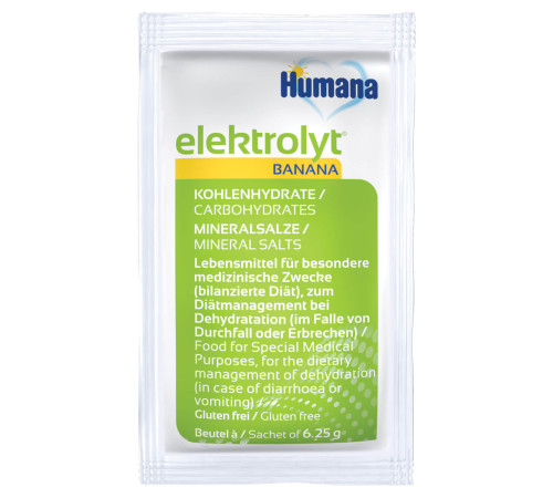 Humana Elektrolyt Банан, 6,25 г