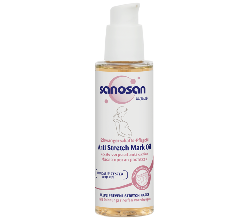 Sanosan Mama Олія від розтяжок для вагітних, 100 мл