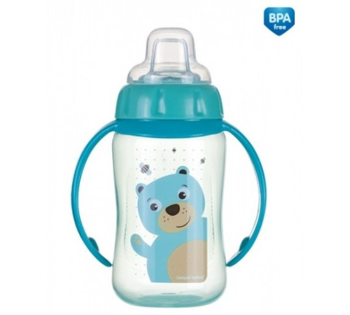 Поїльник тренувальний Canpol babies Cute Animals Ведмедик, 6 +, 320 мл,