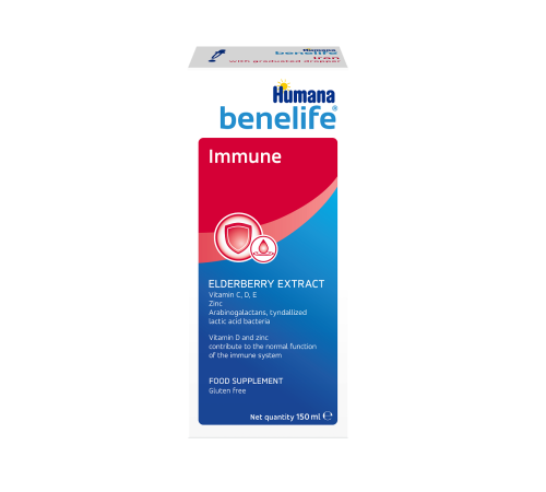 Humana Benelife Immune, для захисту організму та зміцнення імунної системи, 150 мл