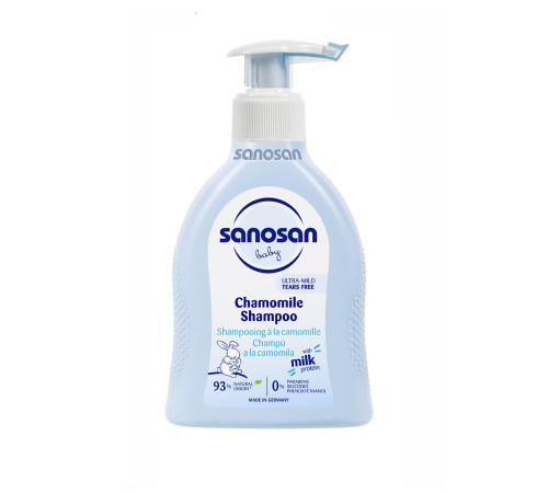 Sanosan Baby Дитячий шампунь з ромашкою, 200 мл
