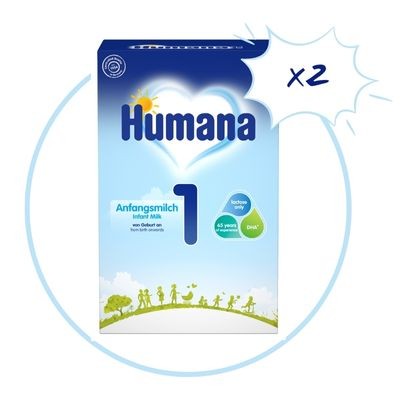 Humana 1, 600 г (2 шт)