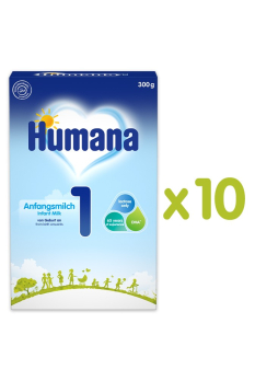Humana 1, 300 г (10 уп) термін придатності 01.01.2023