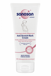 Sanosan Mama Крем от растяжек для беременных, 200 мл (поврежденная картонная упаковка)