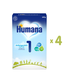 Humana 1, 600 г (4 шт )