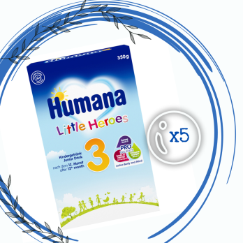Humana 3, 350 г ( 5 уп )